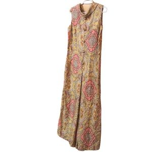 Diamond Tea Gown Ltd paisley palazzo pants one piece jumper